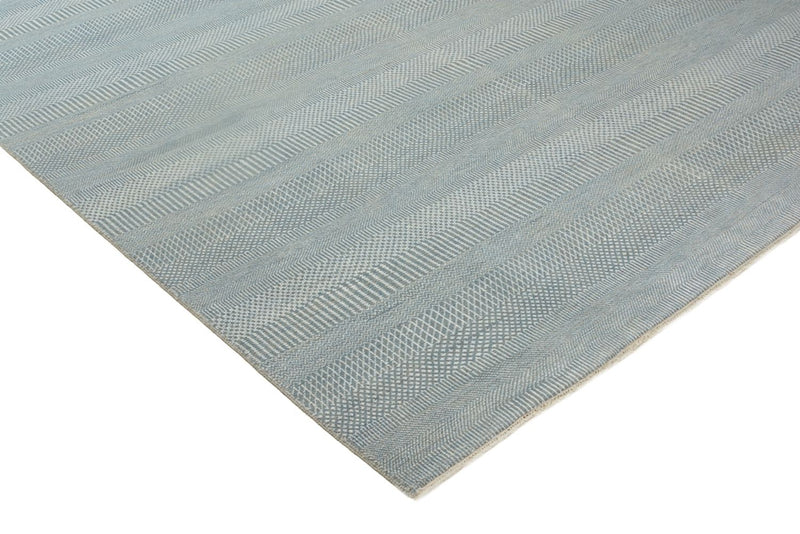 Tapis design - 313 x 243 cm - bleu clair