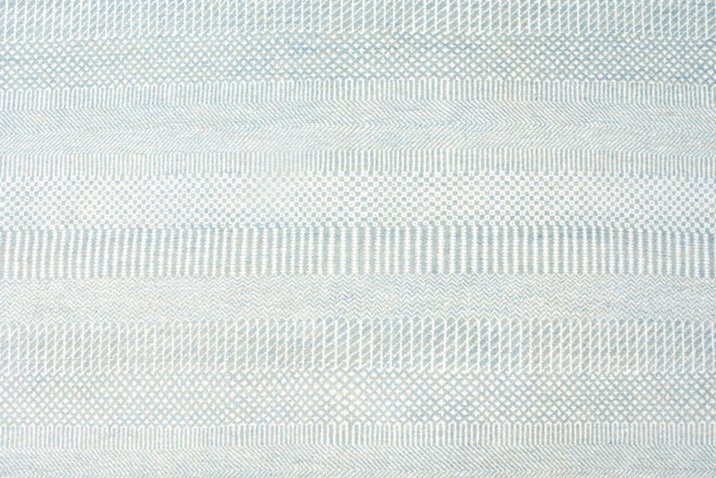 Tapis design - 313 x 243 cm - bleu clair