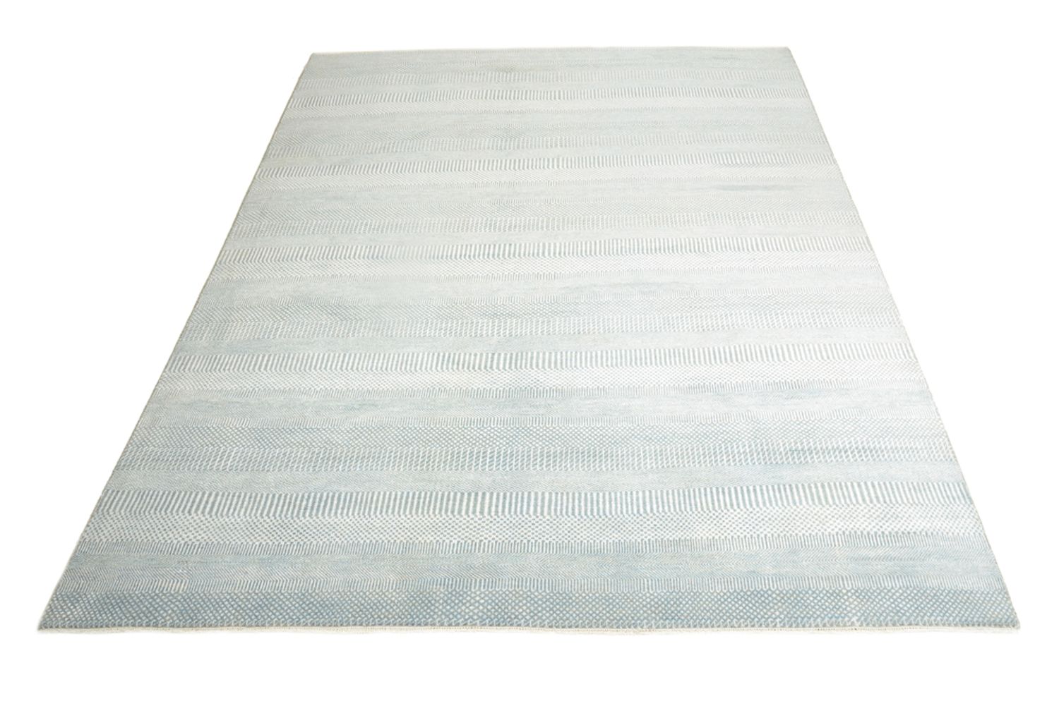 Tapis design - 313 x 243 cm - bleu clair