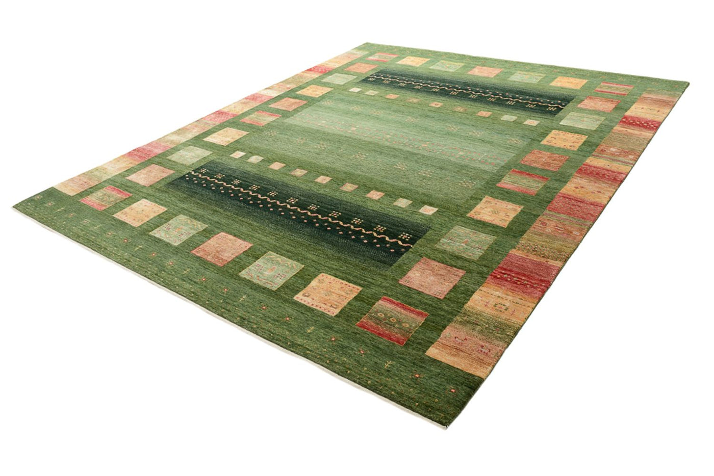 Tapis Loribaft indien Tapis 302x248cm - Tapis en laine