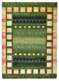 Tapis Gabbeh - Loribaft Indus - 245 x 178 cm - vert