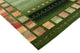 Tapis Gabbeh - Loribaft Indus - 308 x 205 cm - vert