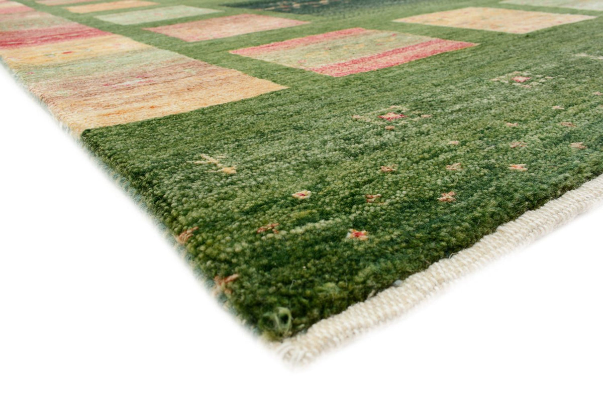 Tapis Gabbeh - Loribaft Indus - 308 x 205 cm - vert