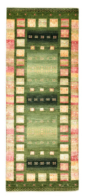 Tapis de couloir Tapis Gabbeh - Loribaft Indus - 192 x 76 cm - multicolore