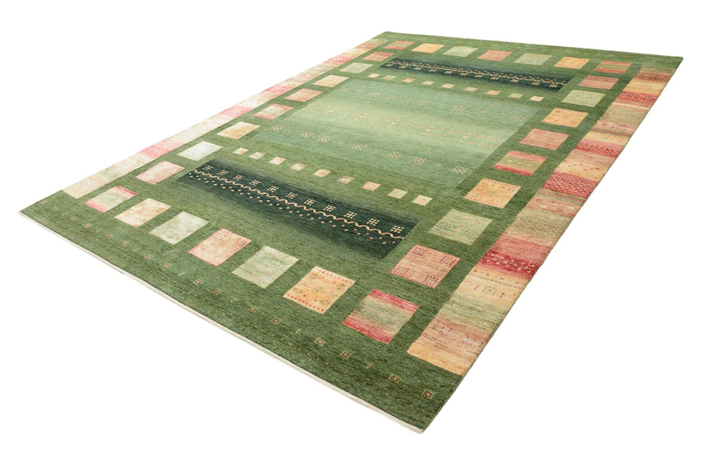 Tapis Loribaft indien Tapis 343x251cm - Tapis en laine