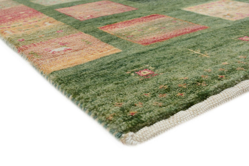 Tapis de couloir Tapis Gabbeh - Loribaft Indus - 301 x 129 cm - multicolore