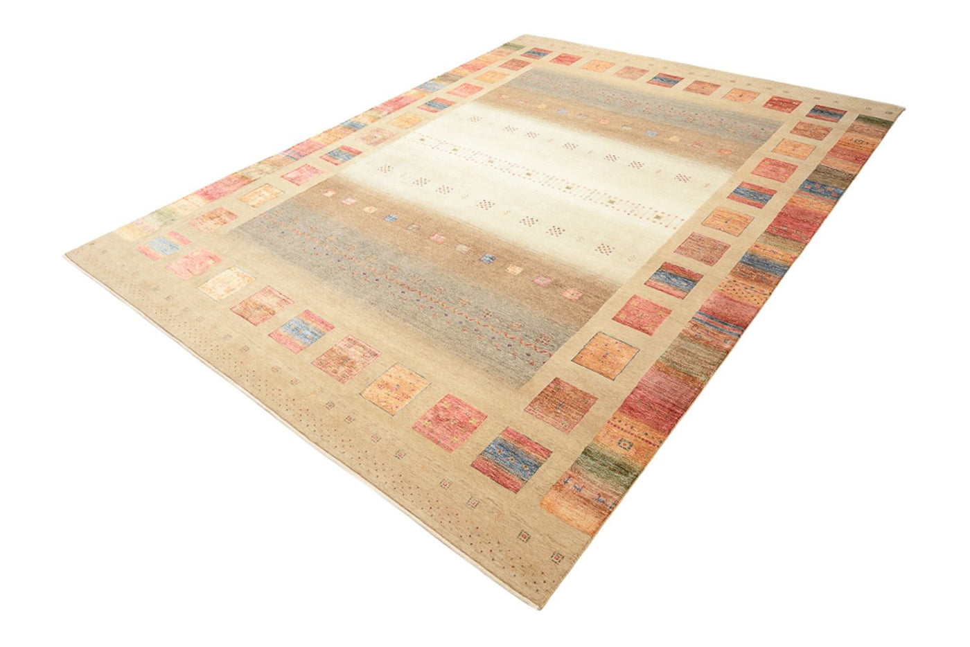 Tapis Loribaft indien Tapis 400x301cm - Tapis en laine