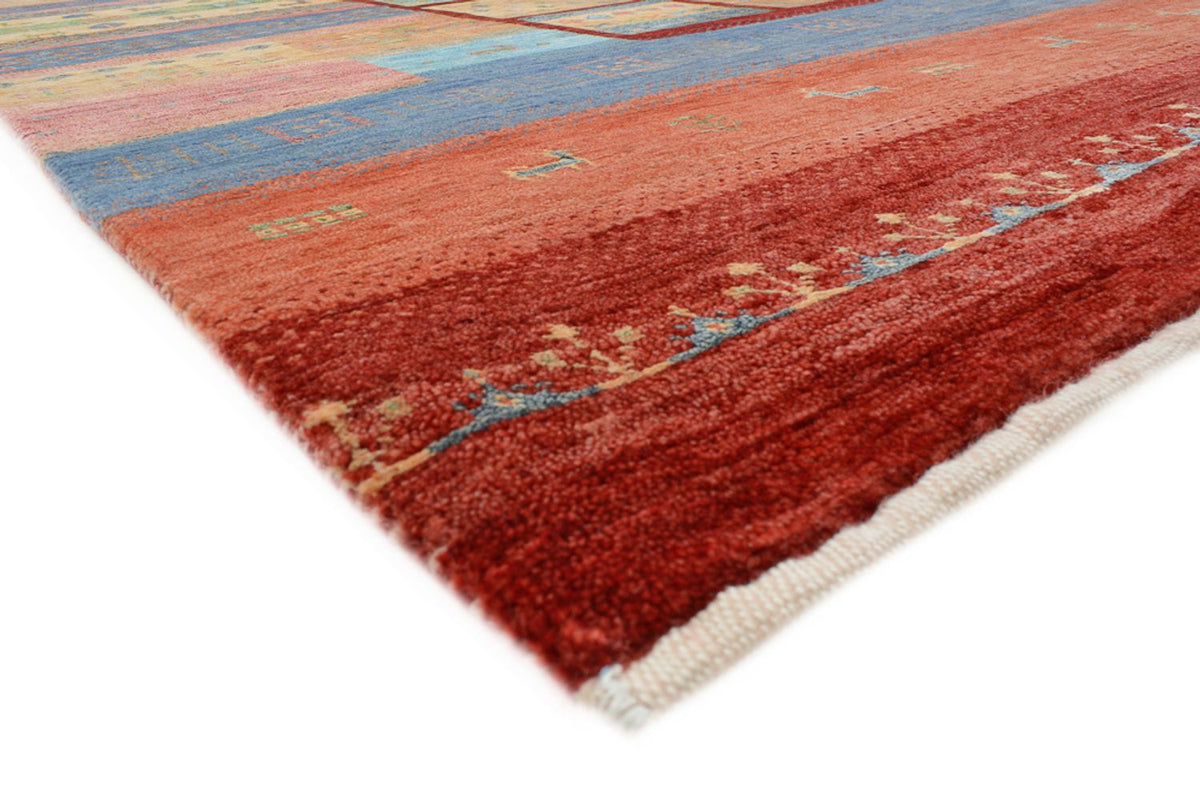Tapis Gabbeh - Loribaft Indus - 241 x 178 cm - multicolore