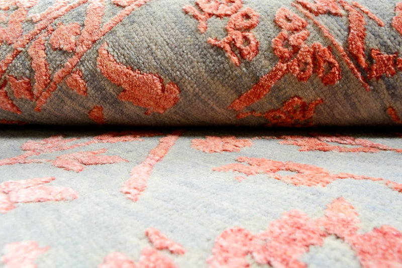 Tapis design - 372 x 275 cm - rose