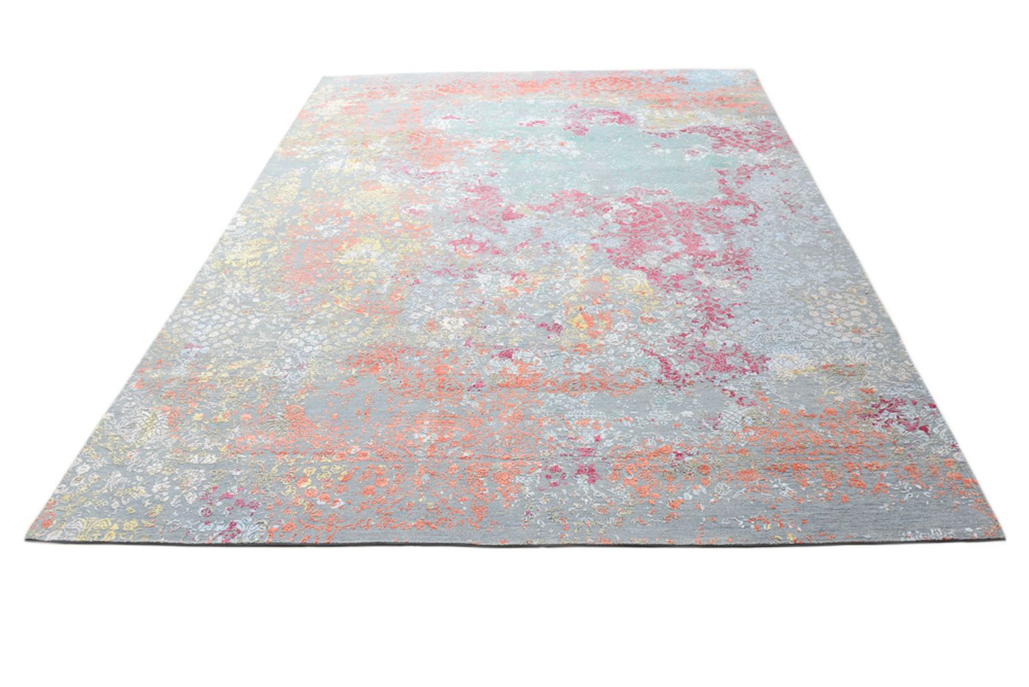 Tapis design - 369 x 274 cm - bleu clair