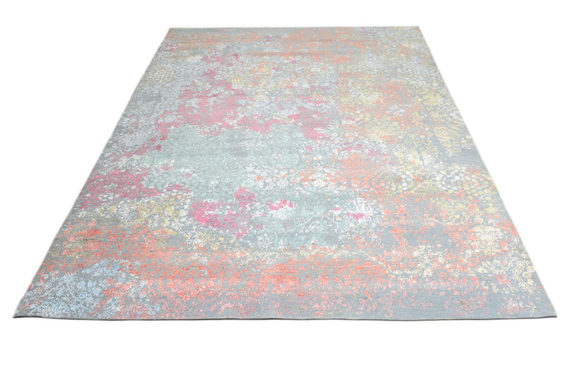 Tapis design - 369 x 274 cm - bleu clair