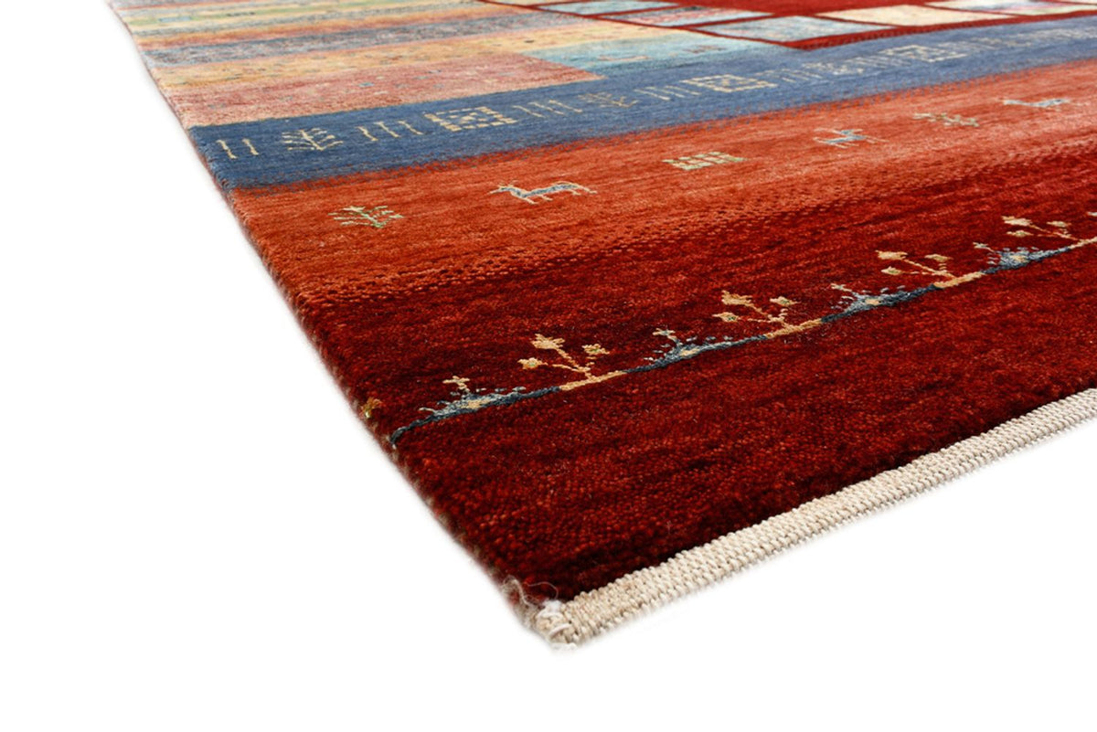 Tapis Gabbeh - Loribaft Indus - 336 x 254 cm - rouge
