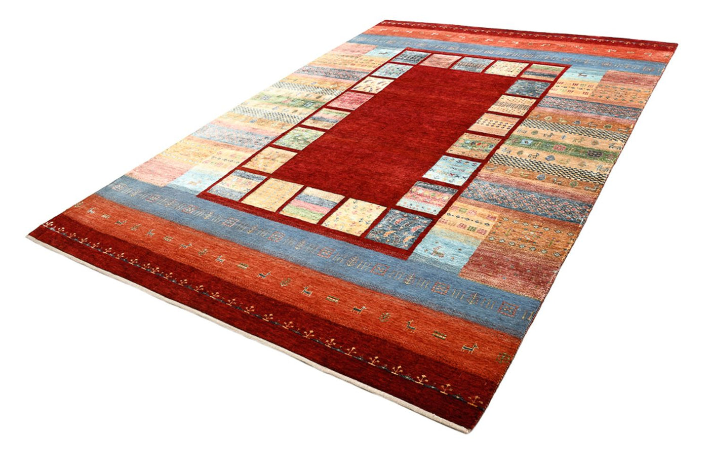 Tapis Loribaft indien Tapis 302x206cm - Tapis en laine