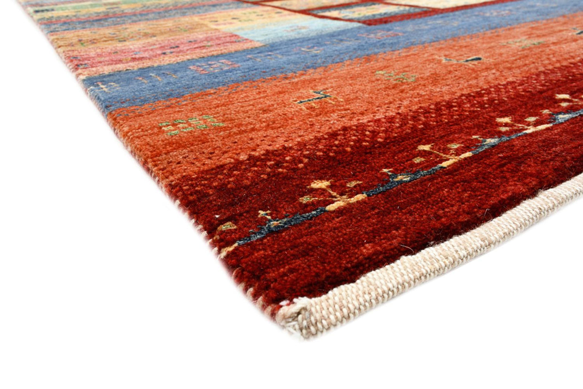 Tapis Gabbeh - Loribaft Indus - 201 x 155 cm - rouge