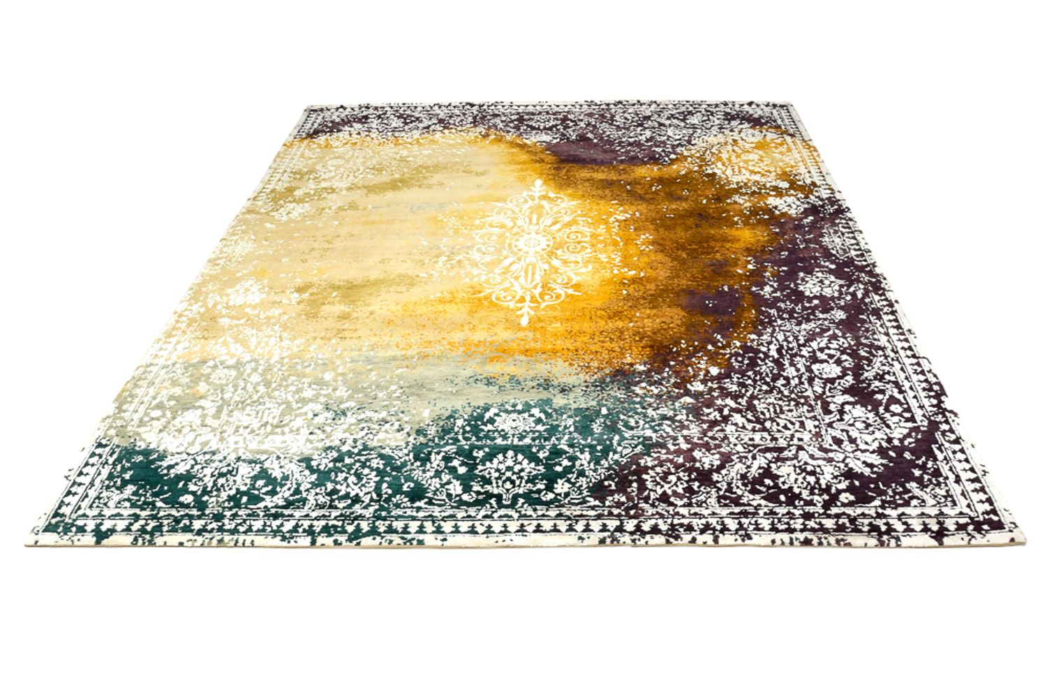 Tapis design - 298 x 248 cm - multicolore