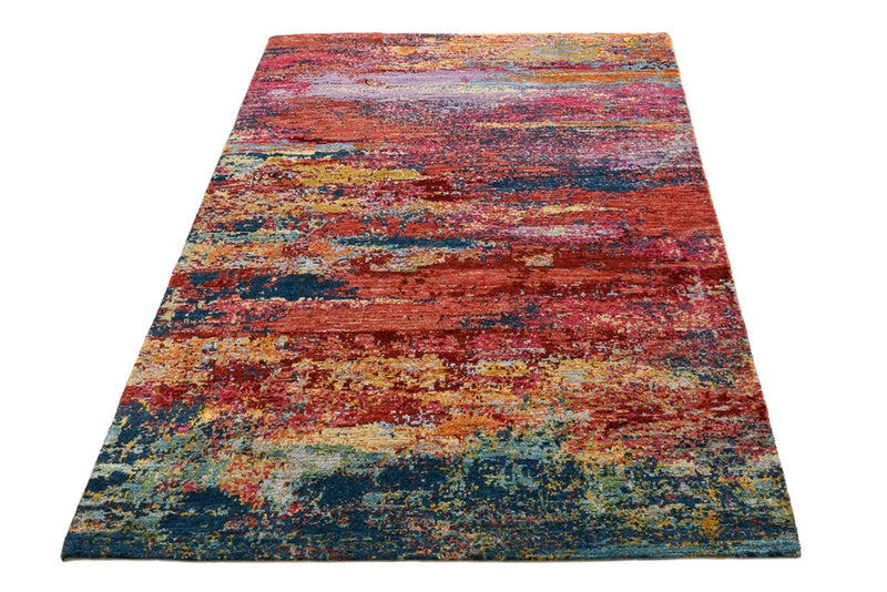 Tapis design - 182 x 119 cm - multicolore