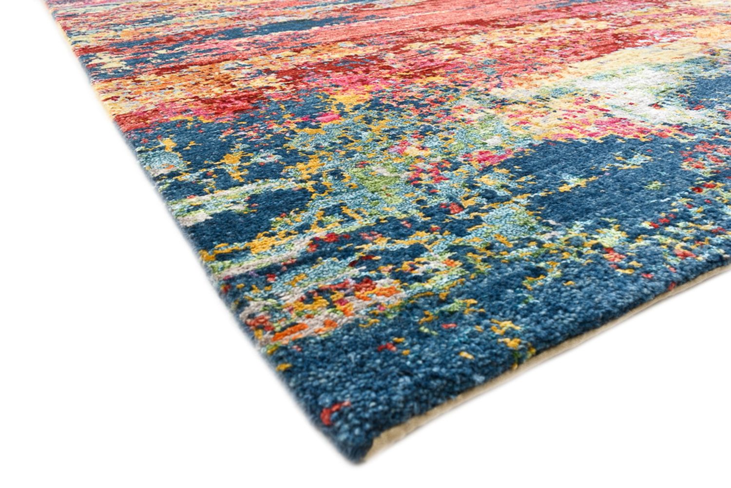 Tapis design - 182 x 119 cm - multicolore