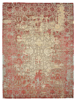 Tapis design - 339 x 252 cm - beige clair