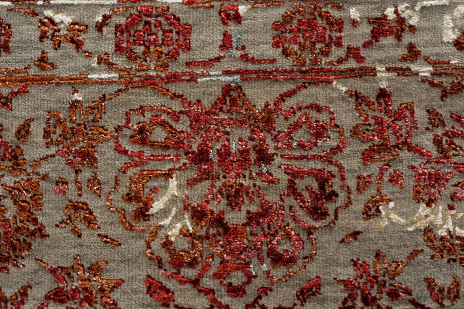 Tapis design - 339 x 252 cm - beige clair