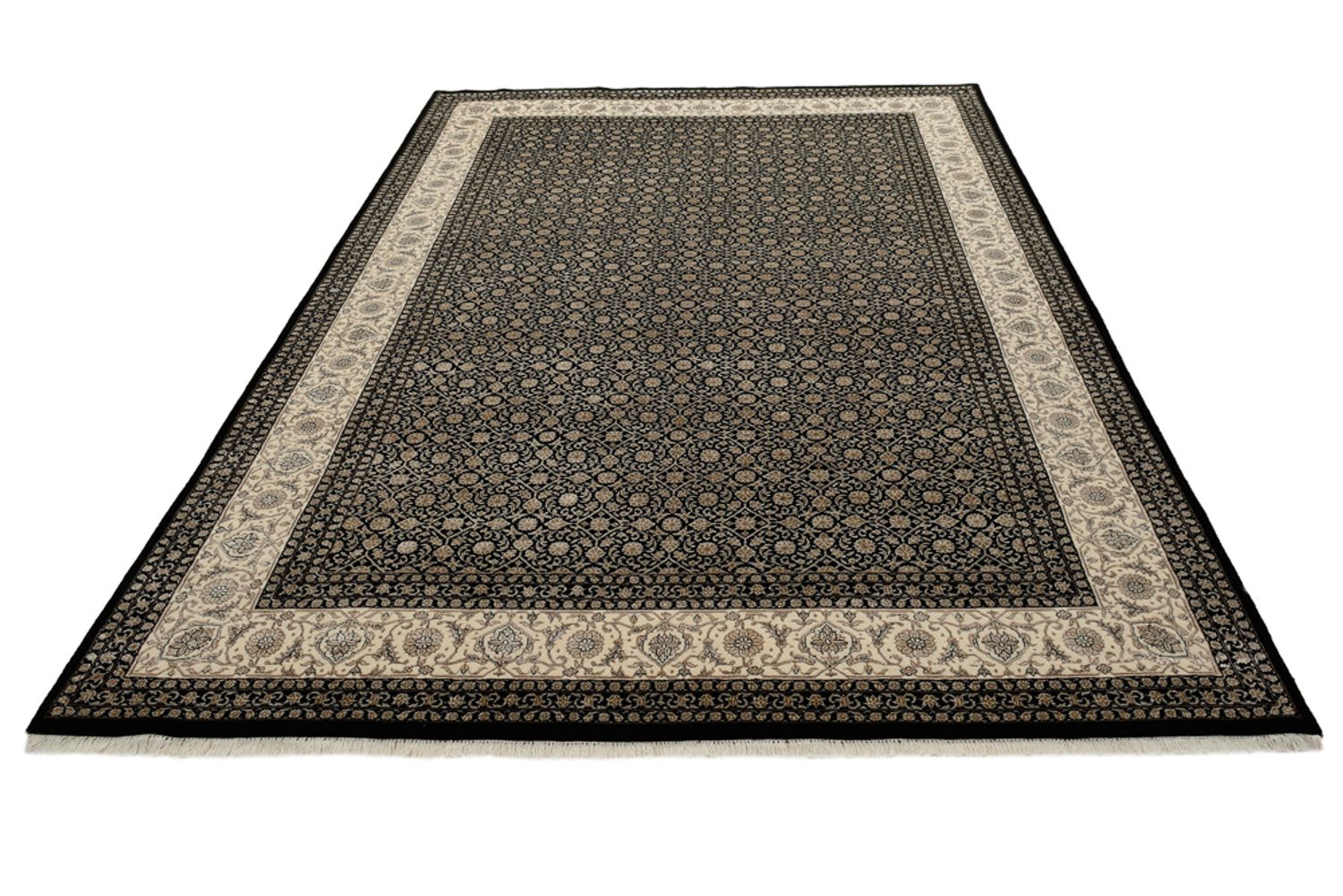 Tapis oriental - Bidjar - Indus - 301 x 203 cm - beige foncé