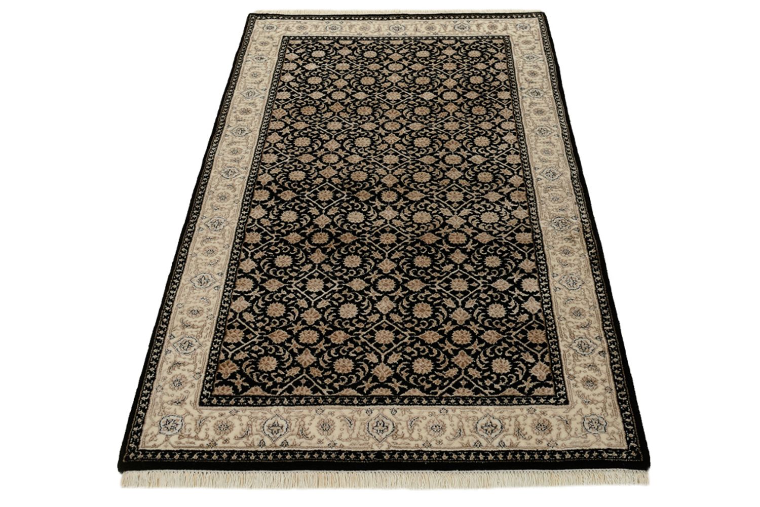Tapis oriental - Bidjar - Indus - 157 x 95 cm - beige foncé