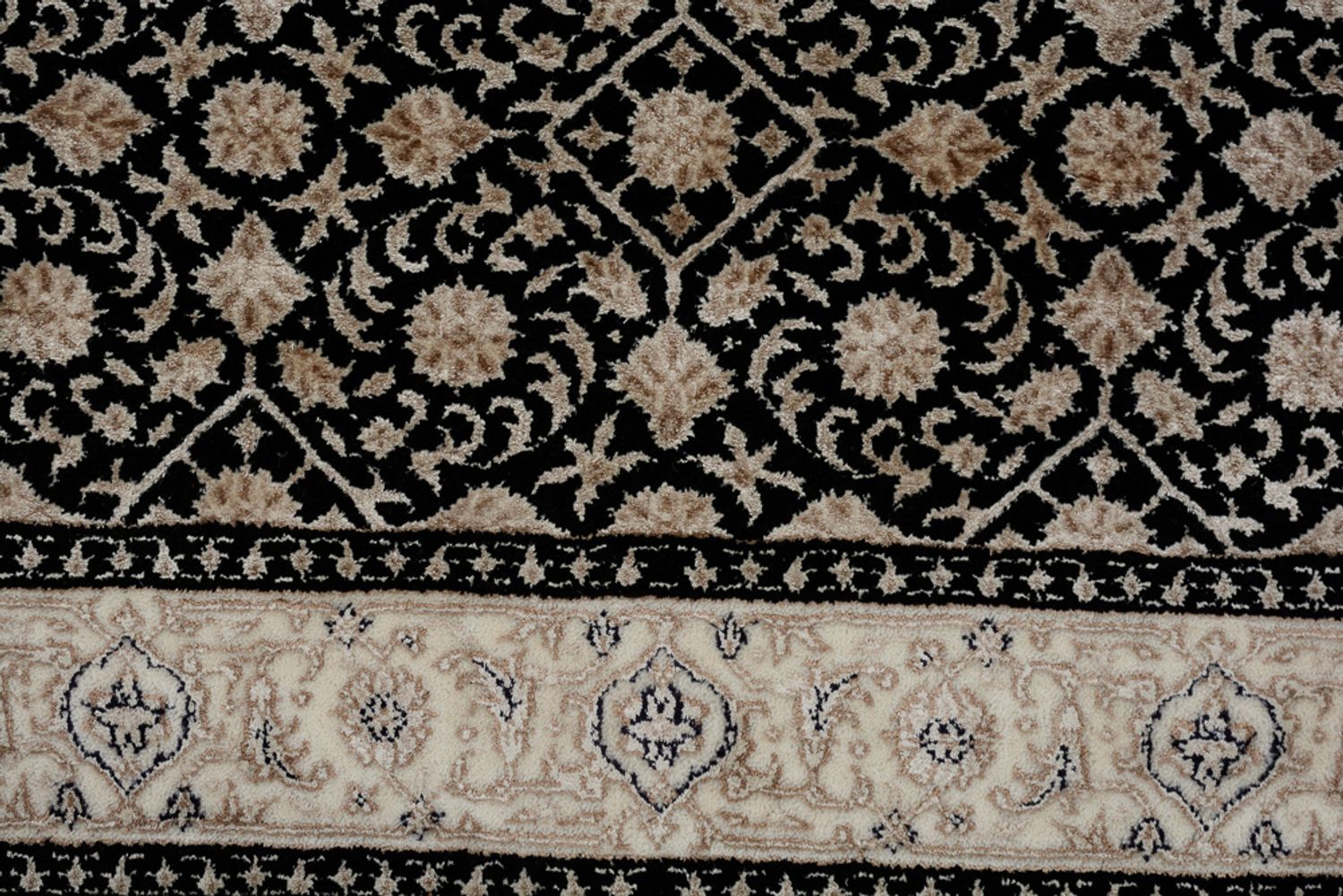 Tapis oriental - Bidjar - Indus - 157 x 95 cm - beige foncé
