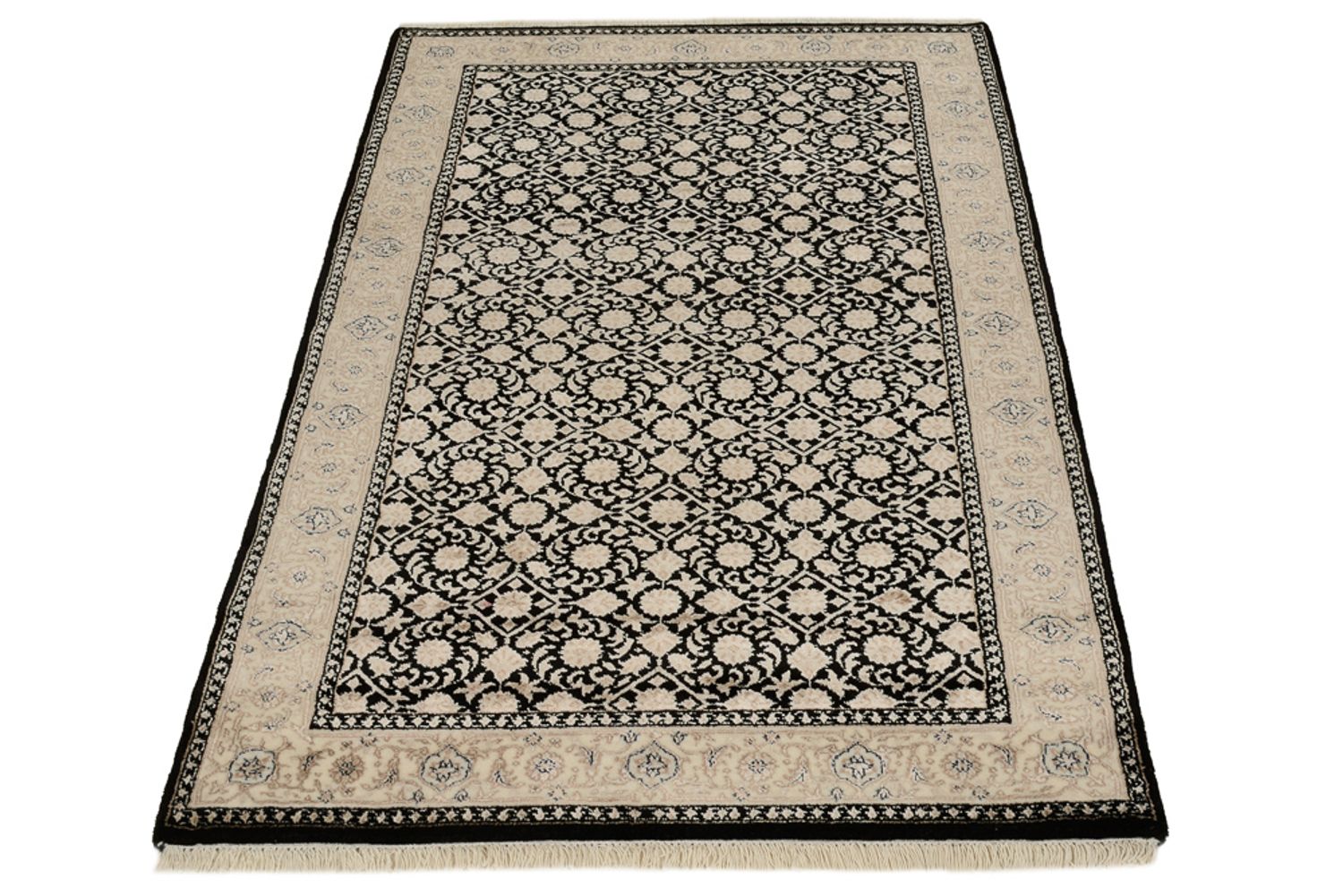 Tapis oriental - Bidjar - Indus - 157 x 95 cm - beige foncé