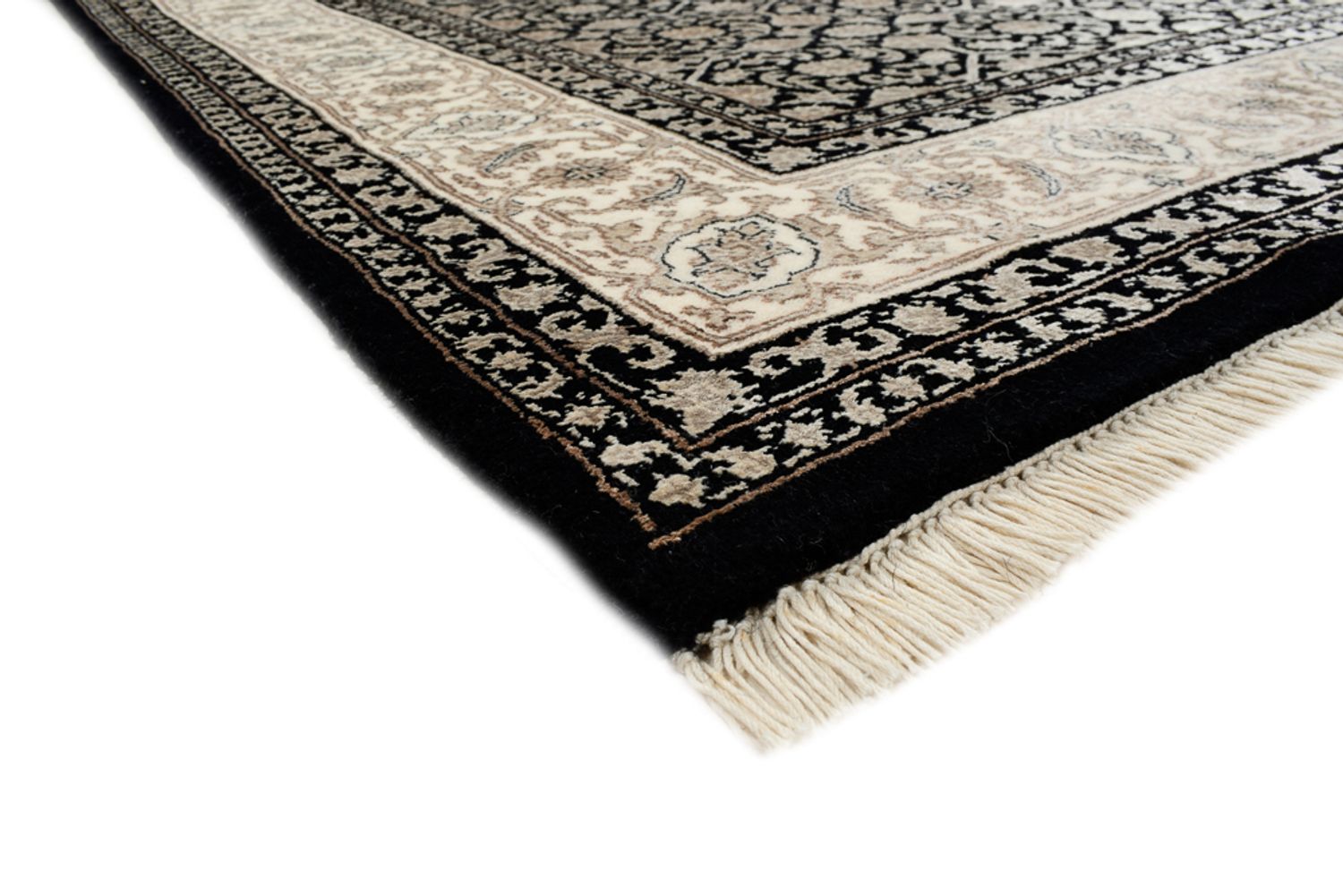 Tapis oriental - Bidjar - Indus - 204 x 139 cm - beige foncé