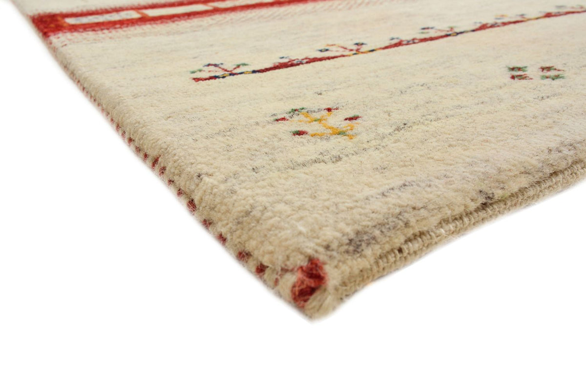 Tapis Gabbeh - Loribaft Indus - 298 x 249 cm - beige clair