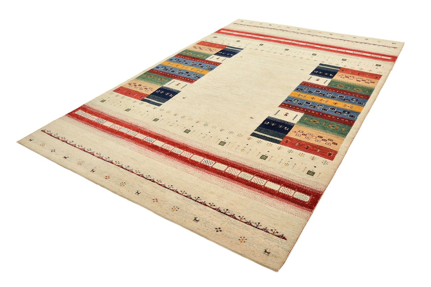 Tapis Loribaft indien Tapis 303x205cm - Tapis en laine