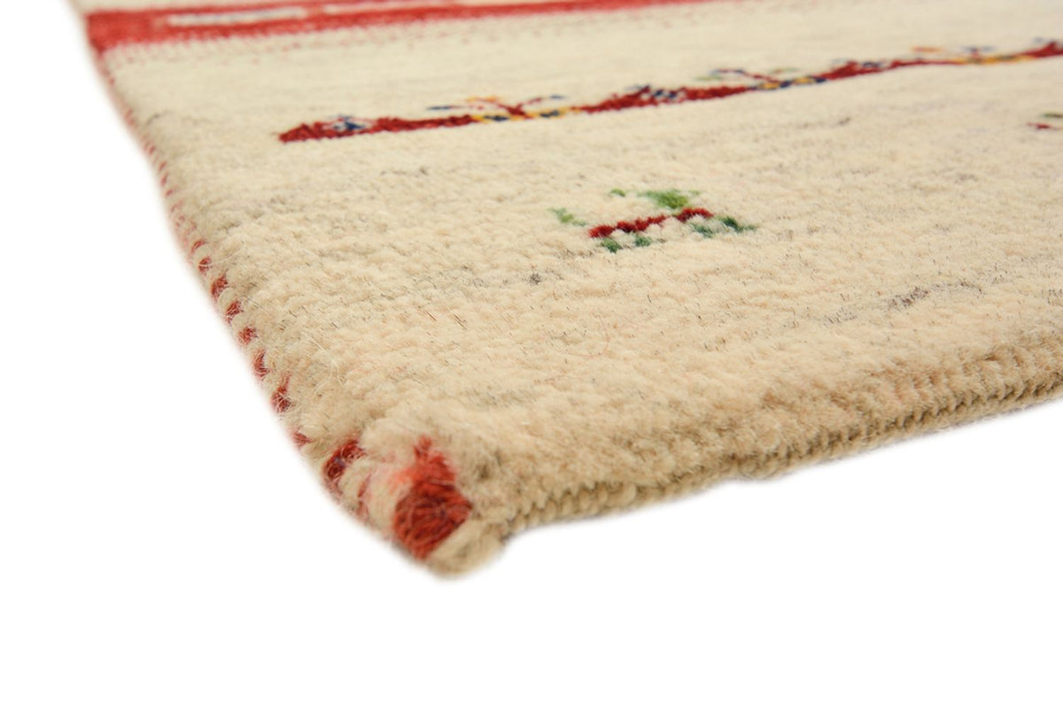 Tapis Gabbeh - Loribaft Indus - 305 x 198 cm - beige clair
