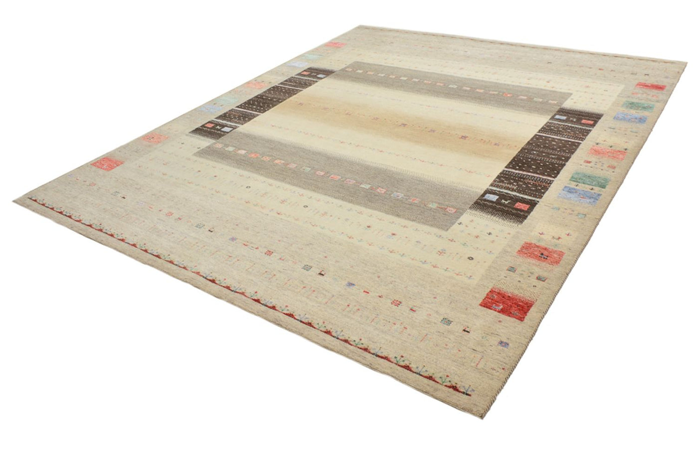 Tapis Loribaft indien Tapis 300x253cm - Tapis en laine