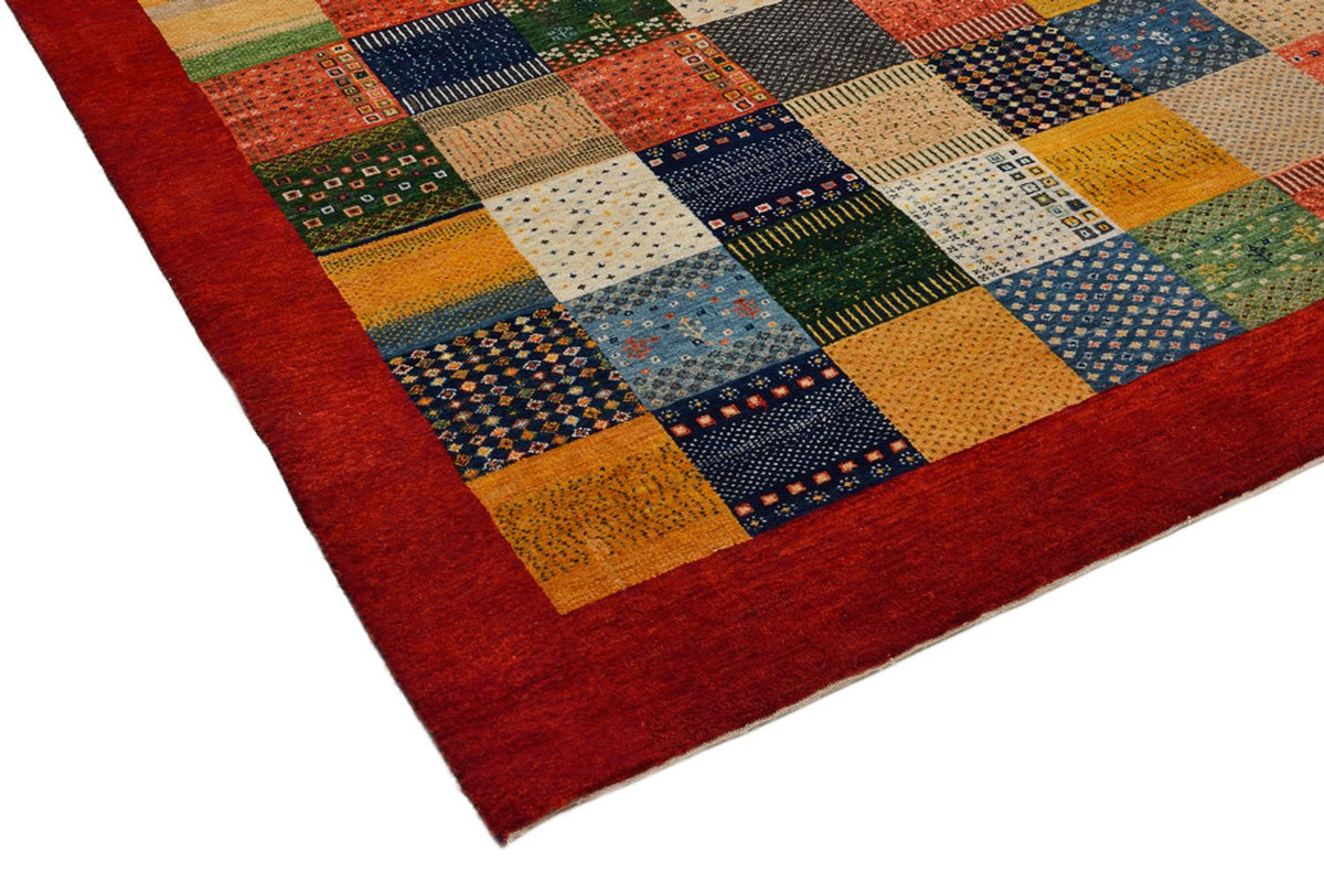 Tapis Gabbeh - Loribaft Indus - 305 x 203 cm - multicolore