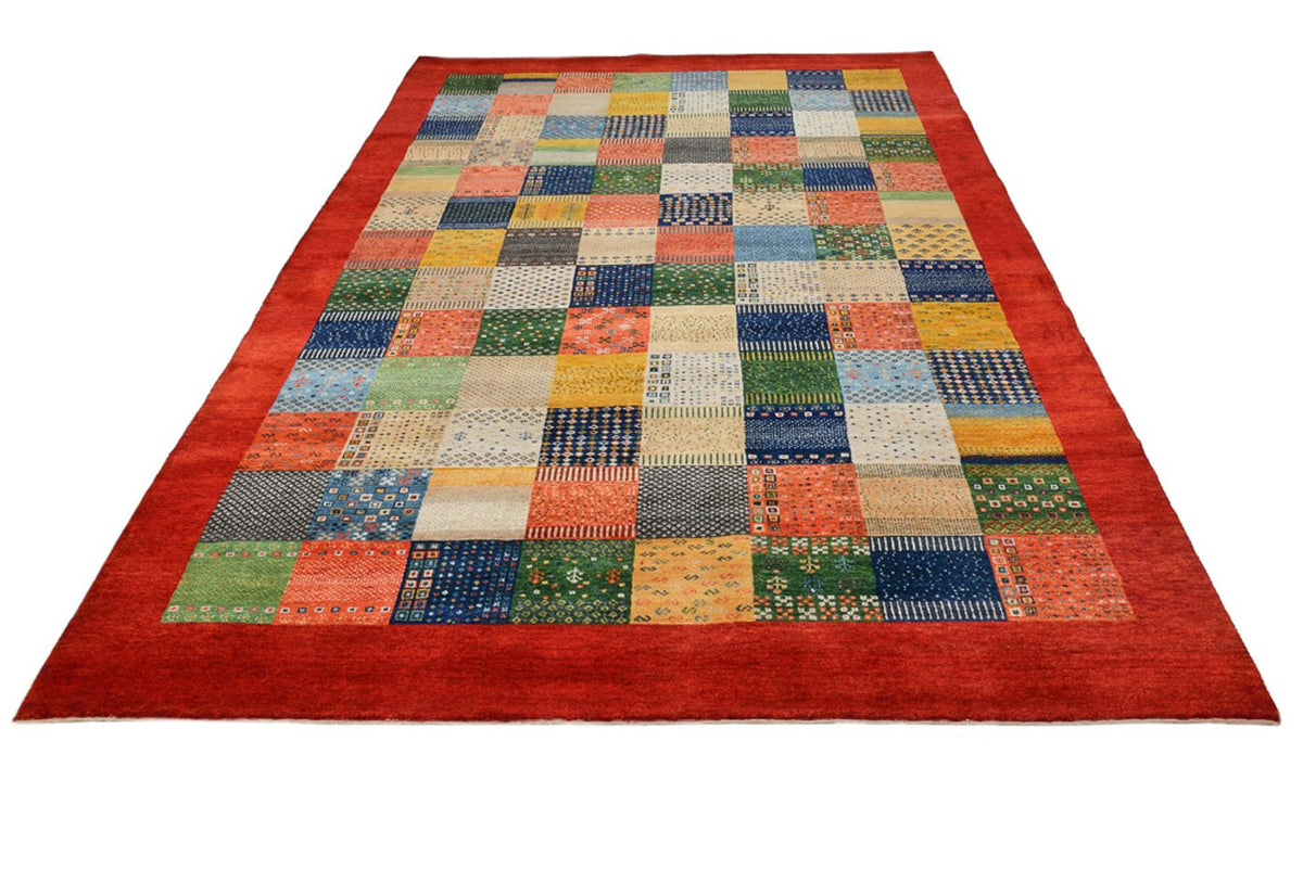 Tapis Gabbeh - Loribaft Indus - 305 x 203 cm - multicolore