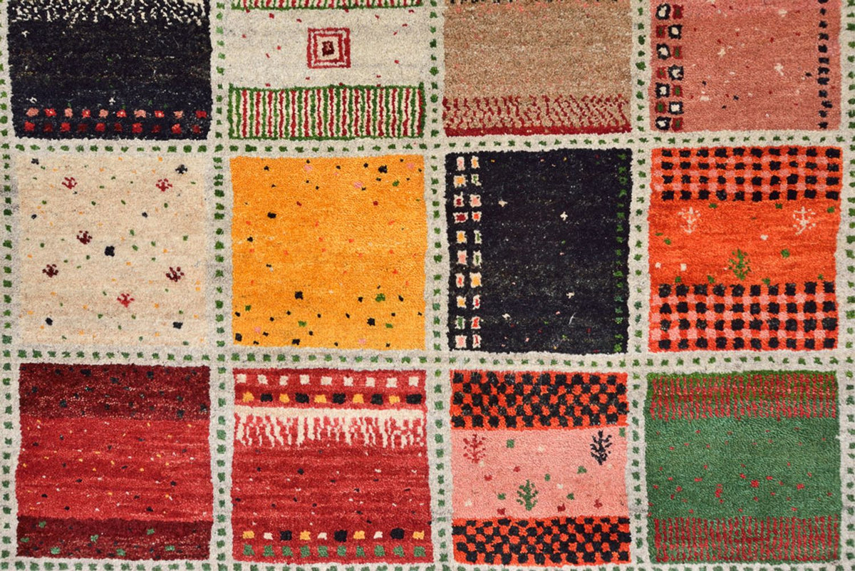 Tapis Gabbeh - Loribaft Indus - 295 x 197 cm - multicolore