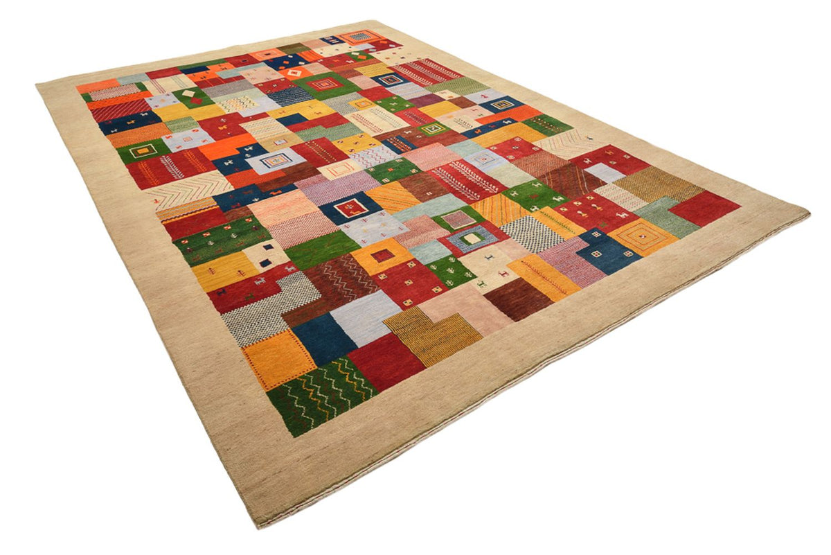 Tapis Gabbeh - Loribaft Indus - 347 x 246 cm - multicolore