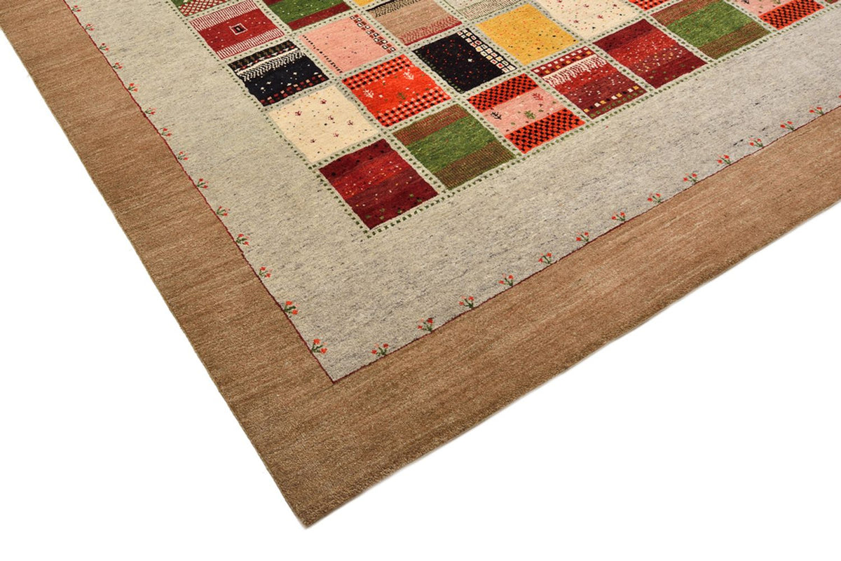 Tapis Gabbeh - Loribaft Indus - 340 x 243 cm - multicolore