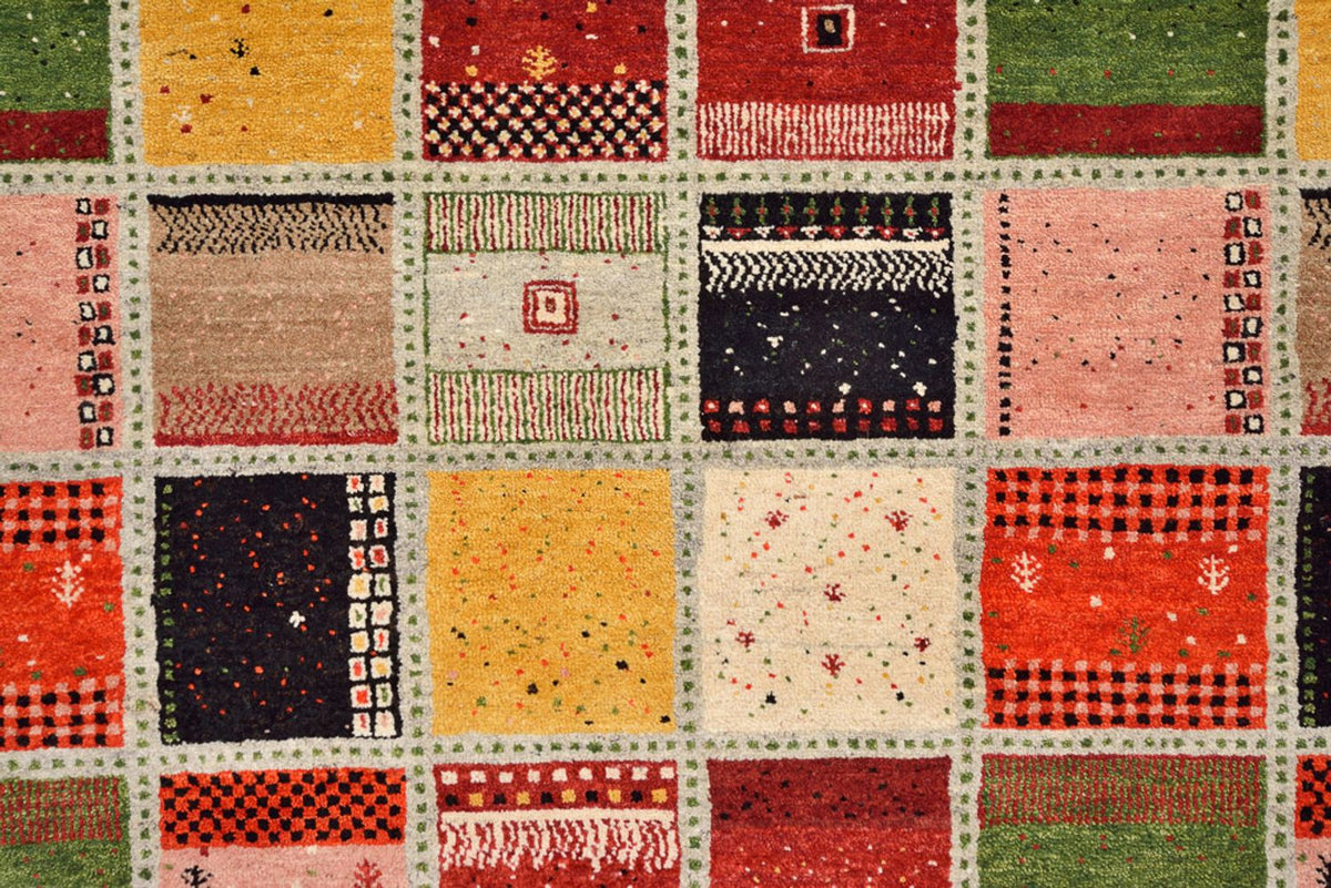 Tapis Gabbeh - Loribaft Indus - 340 x 243 cm - multicolore