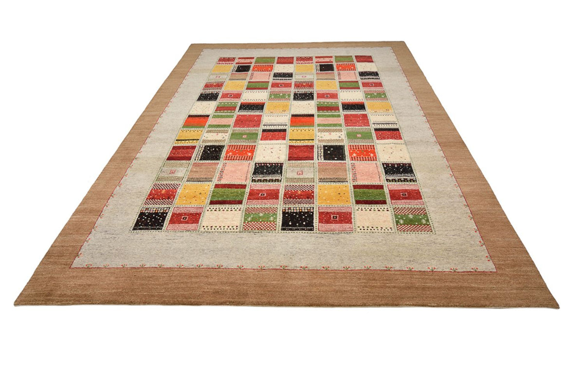 Tapis Gabbeh - Loribaft Indus - 340 x 243 cm - multicolore