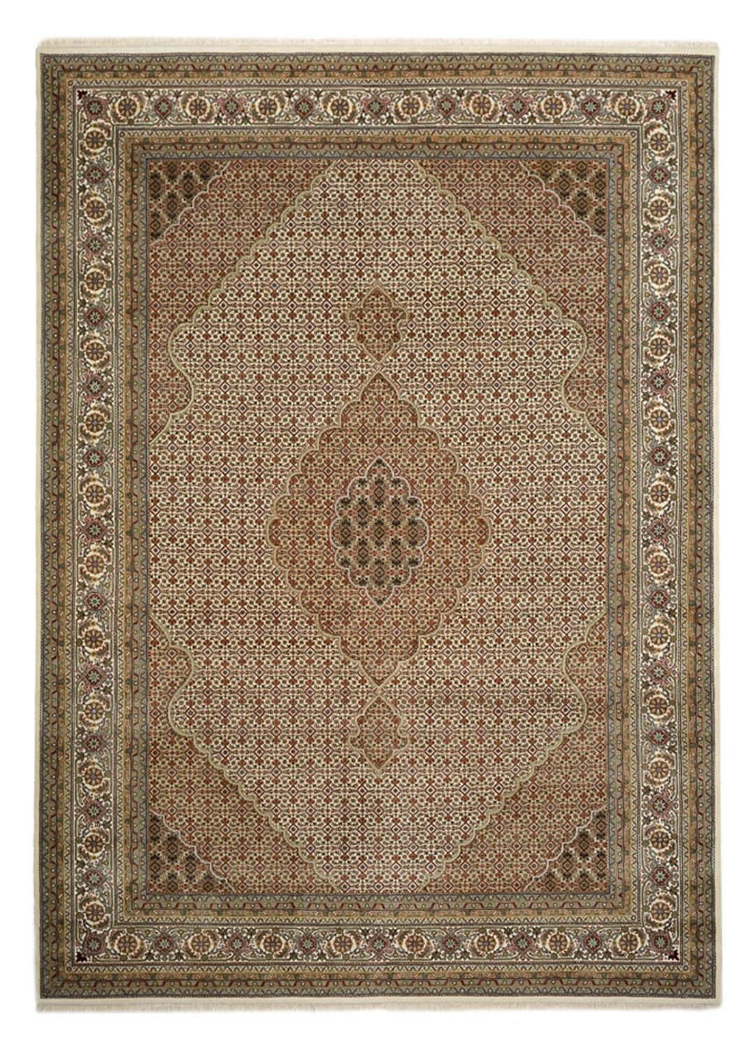 Tapis oriental - Tabriz - 352 x 250 cm - beige foncé