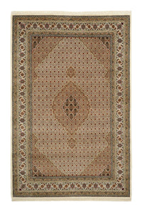 Tapis oriental - Tabriz - 300 x 197 cm - beige foncé