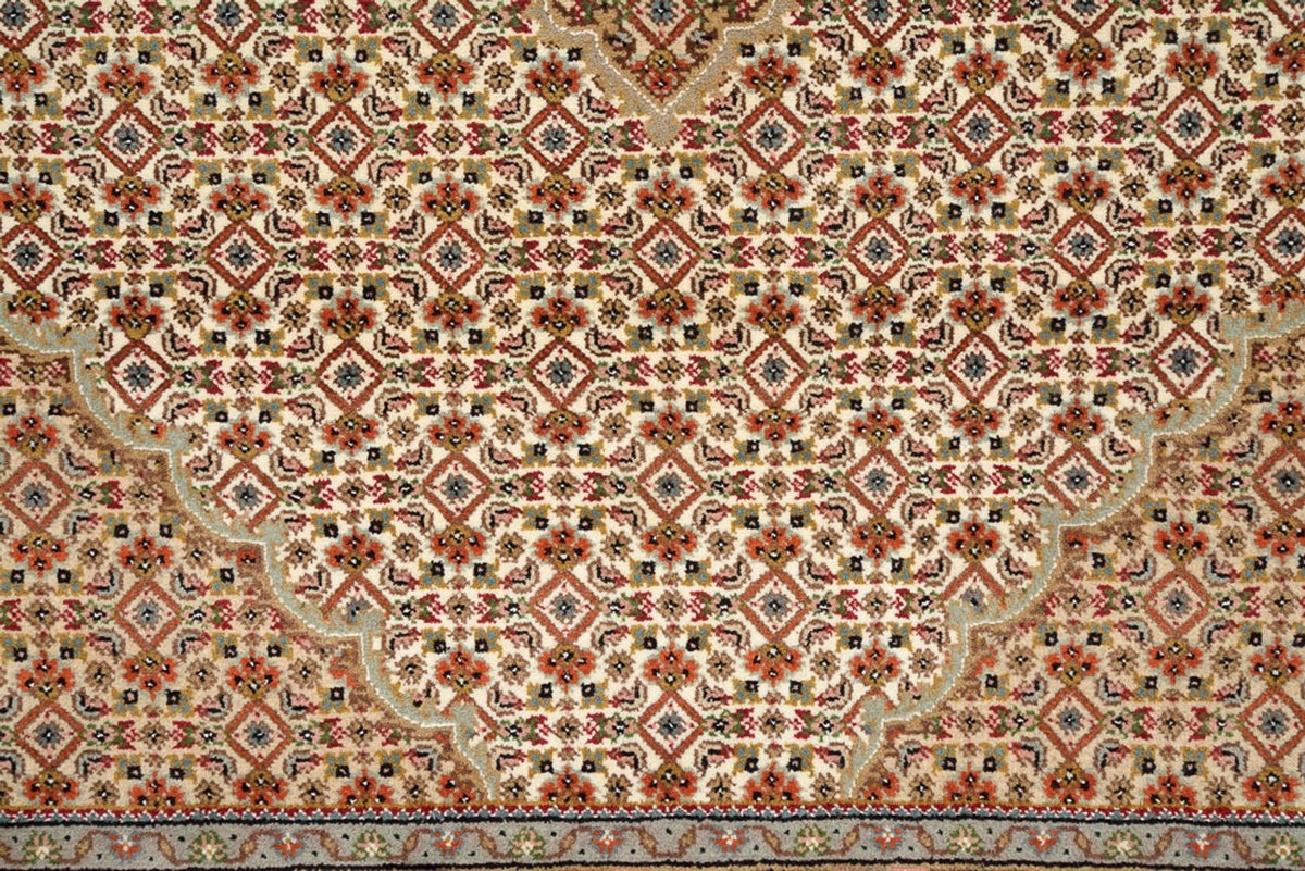 Tapis oriental - Tabriz - 300 x 197 cm - beige foncé