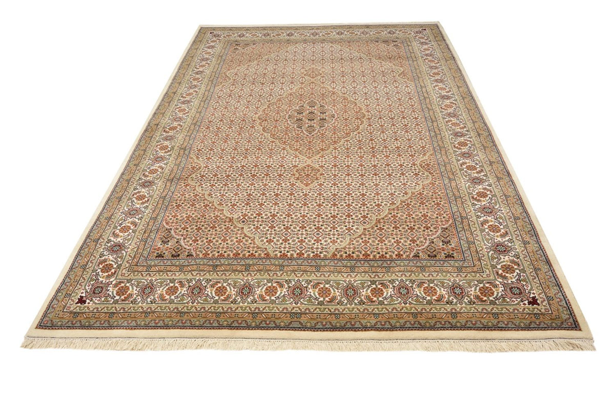 Tapis oriental - Tabriz - 300 x 197 cm - beige foncé