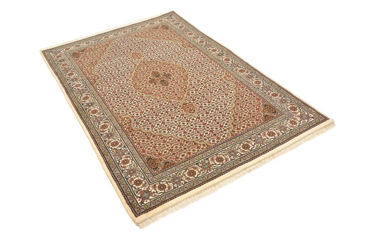 Tapis oriental - Tabriz - 177 x 125 cm - beige foncé