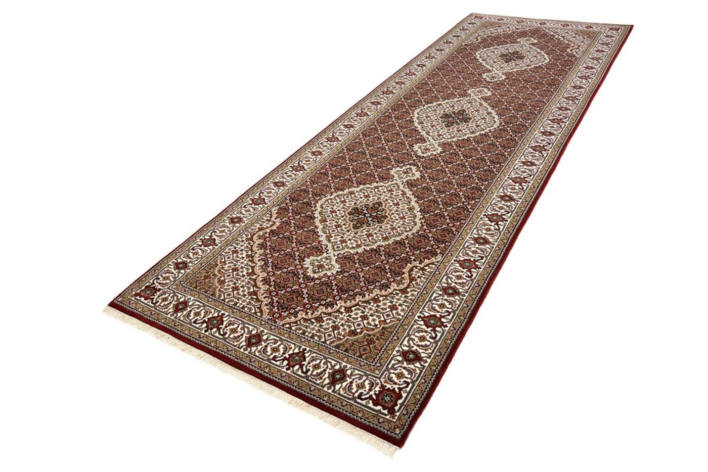 Tapis de Tabriz indien Tapis 362x122cm - Tapis oriental