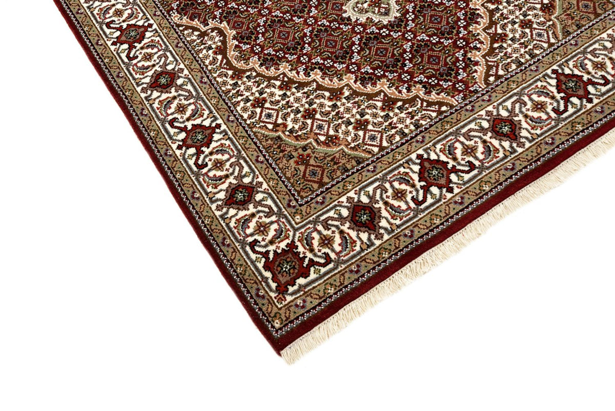 Tapis de couloir Tapis oriental - Tabriz - 362 x 122 cm - beige clair
