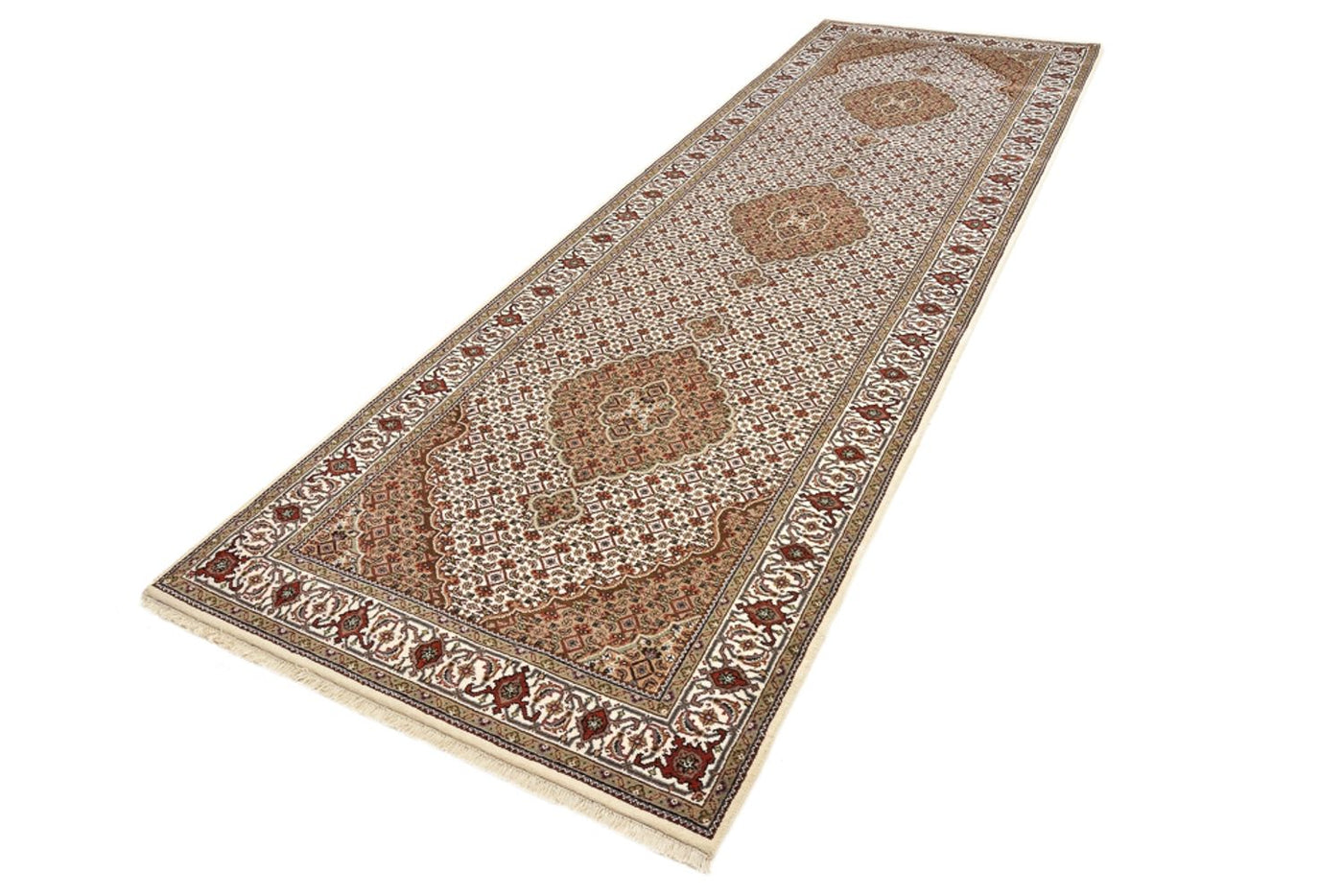Tapis de Tabriz indien Tapis 372x121cm - Tapis oriental