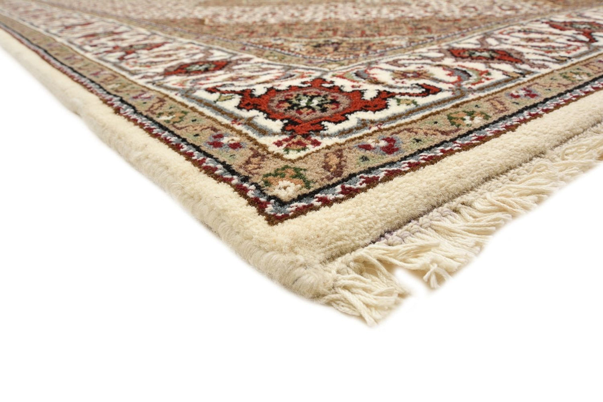 Tapis de couloir Tapis oriental - Tabriz - 372 x 121 cm - beige clair