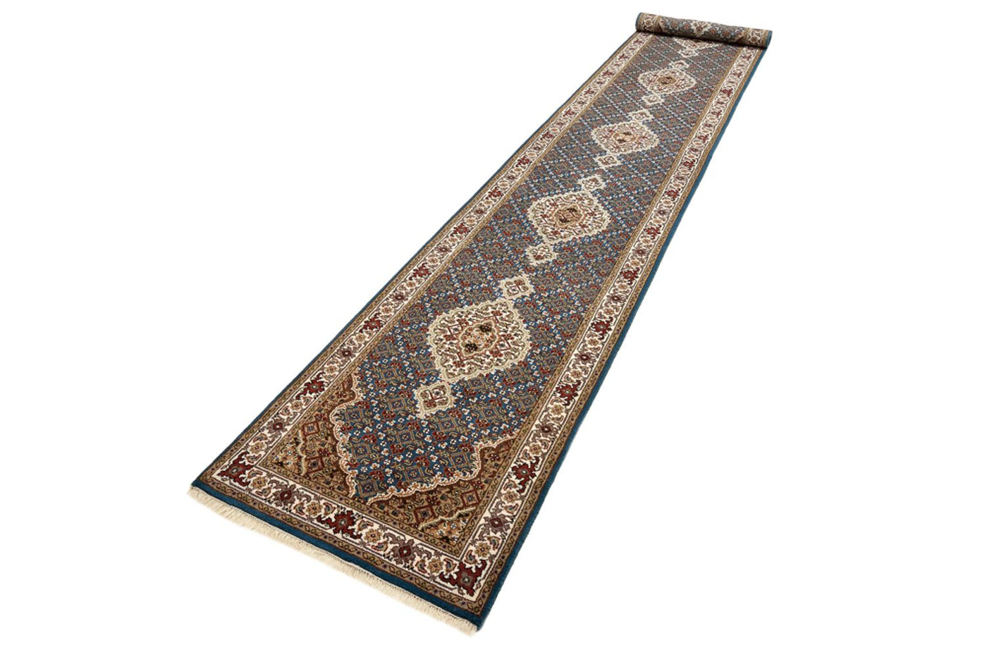 Tapis de Tabriz indien Tapis 454x79cm - Tapis oriental