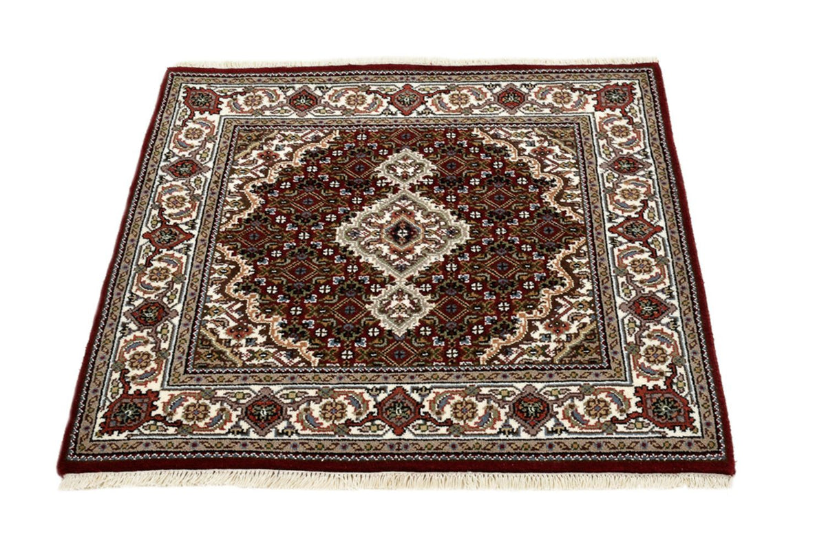 Tapis oriental - Tabriz - 93 x 89 cm - crème